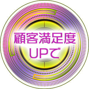 顧客満足度UPで